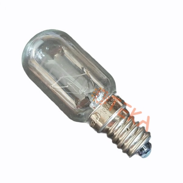 Lemputė lizdo tipas E14 230V 40W temp. 500°C ilgis 67mm