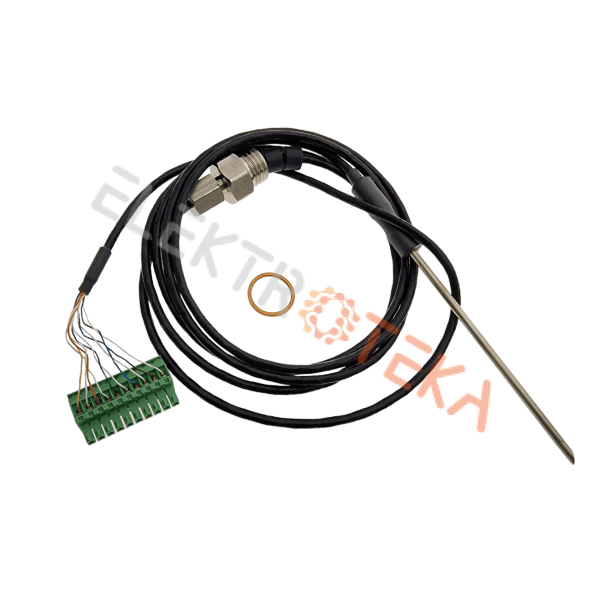 Termo adata K (NiCr-Ni) -40 iki +250°C RATIONAL CPC serija daviklis ø 3,5x100 kabelis 1900mm