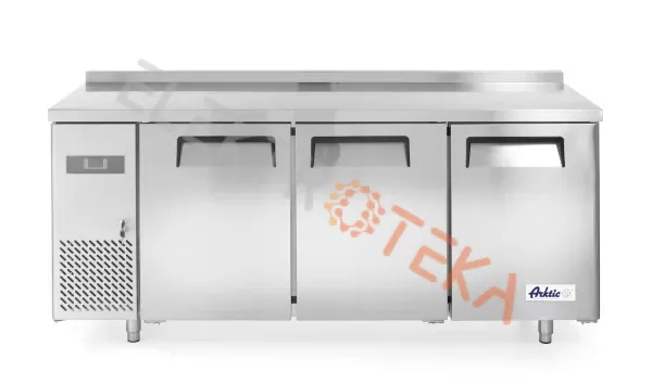 3 durų aušinimo stalas su šoniniu agregatu, Arktic, Kitchen Line, 291L, 230V/270W, 1800x600x(H)850mm