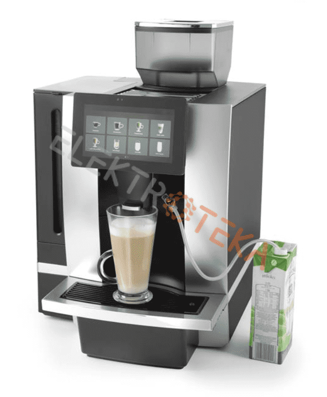 Automatinis kavos aparatas HENDI sidabrinis su jutikliniu ekranu 230V/2700W, 390x511x(A)582mm