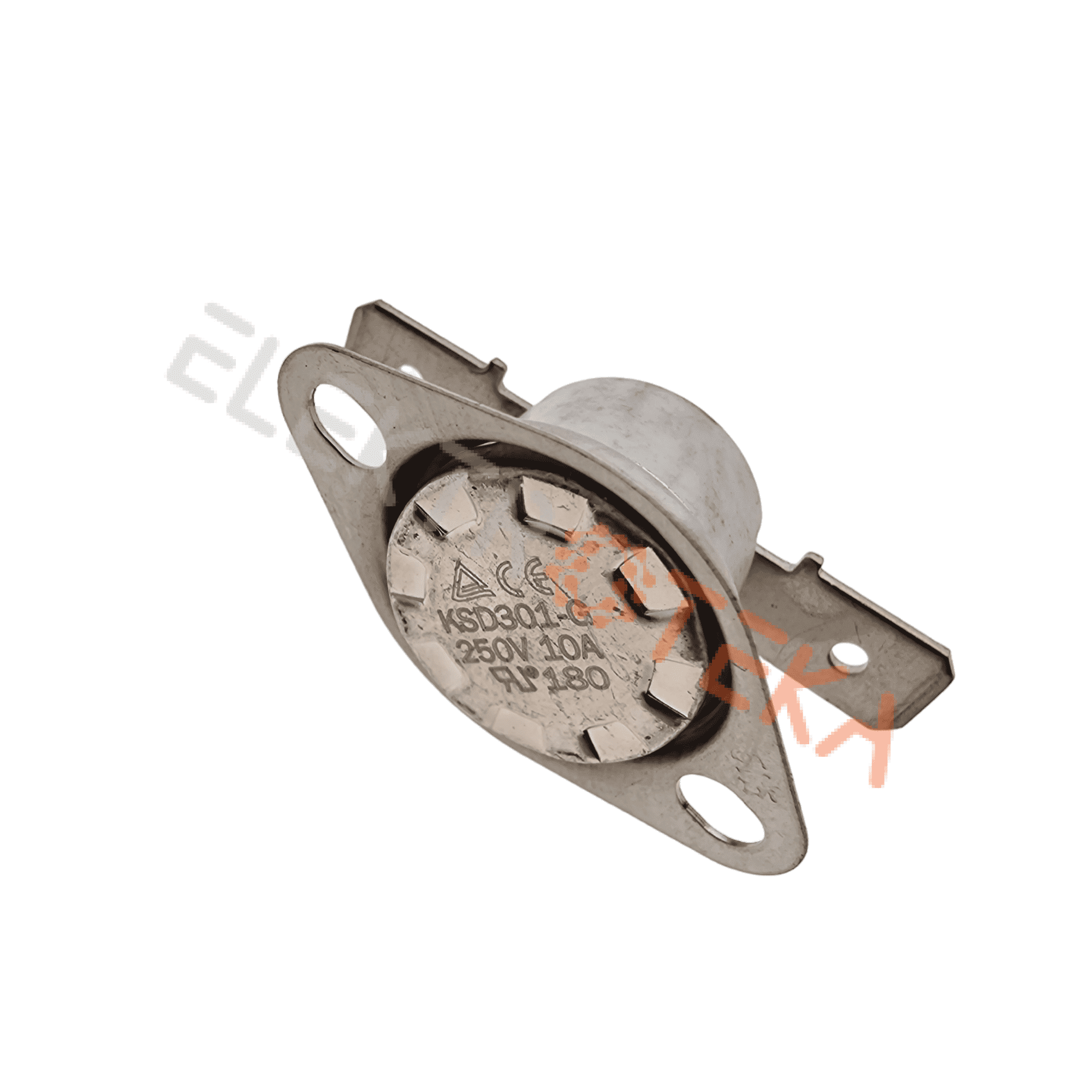 Bi-metal termostatas KSD301-G T.MAX 180°C 10A 1NO