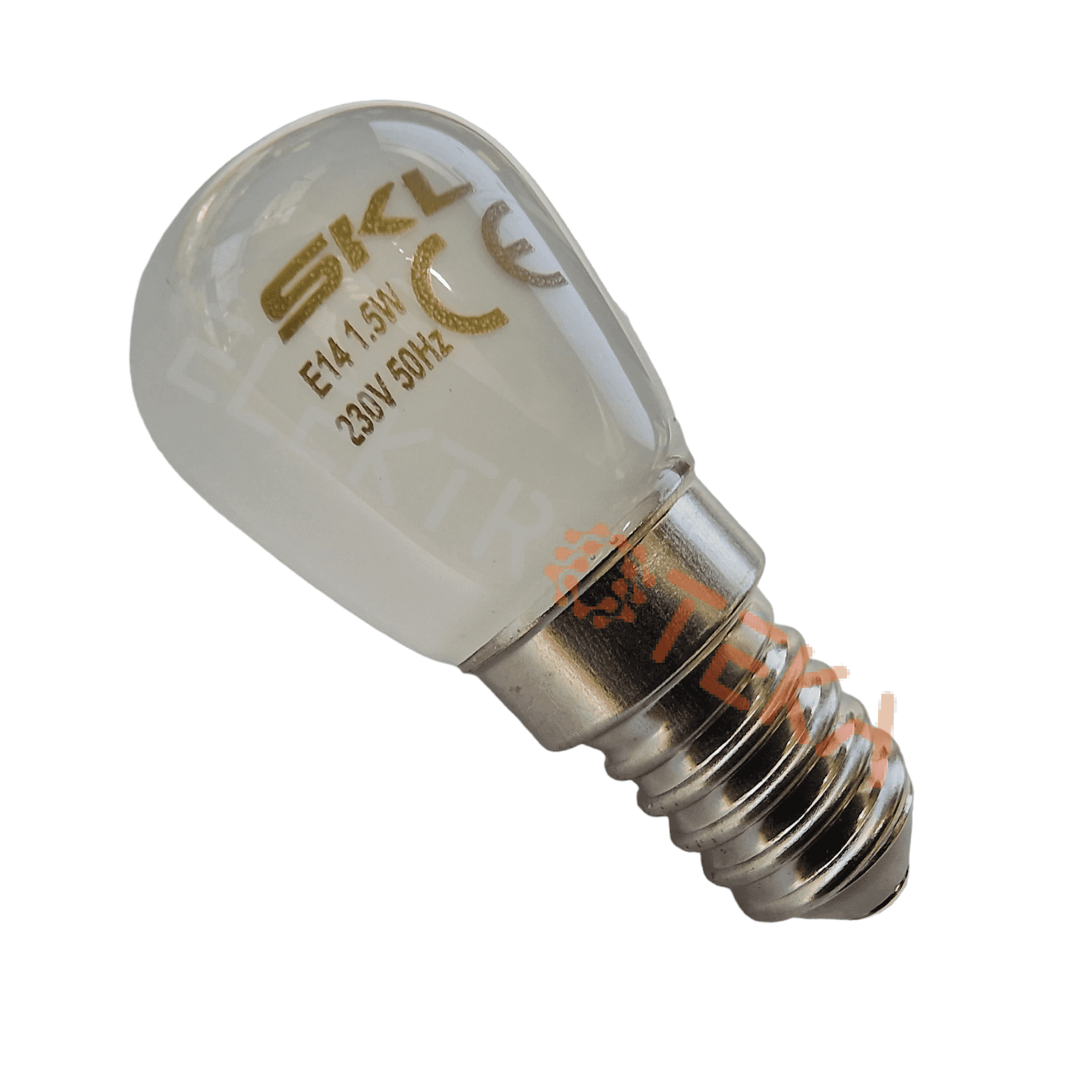 Lemputė LED šaldytuvams lizdo tipas E14 230V 1,5W 90 liumenų ilgis 55mm
